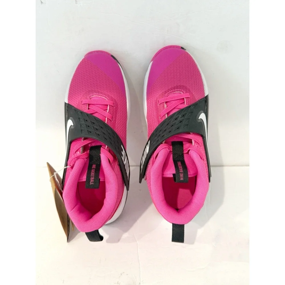 Nike Team Hustle Girls 3y Kids' Basketball Shoes NWT Slip On School Preppy